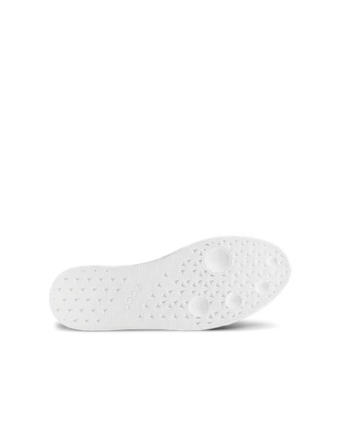 Męskie skórzane sneakersy wsuwane ECCO® Street Lite - Biały - S