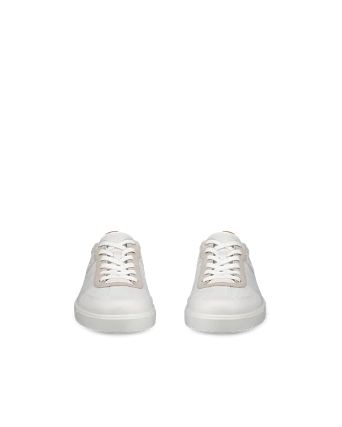 ECCO® Street Lite Herren Ledersneaker - Weiß - Front_Pair