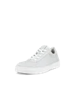 Męskie skórzane sneakersy ECCO® Street Tray - Biały - M