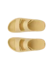 ECCO® Cozmo E Unisex Sandale mit zwei Riemen - Gelb - Top_Left_Pair
