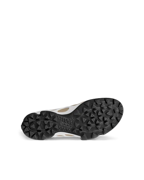 Damskie skórzane sneakersy ECCO® Biom C-Trail - Beżowy - S