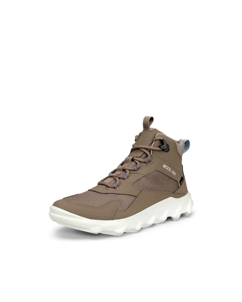 Damskie wysokie buty outdoorowe Gore-Tex ECCO® MX - Beżowy - M
