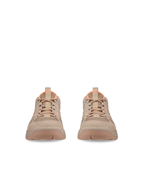 ECCO® Offroad chaussures de plein air en nubuck  pour femme - Beige - Front_Pair