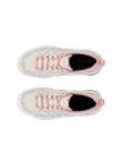 Damskie nubukowe wodoodporne buty trekingowe ECCO® Offroad - Beżowy - Top_Left_Pair