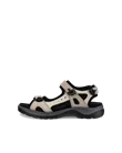 Dámske nubukové trekingové sandále ECCO® Offroad - Béžová - O