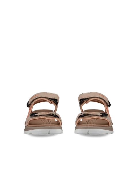 ECCO® Offroad dame tursandal nubuck - Beige - Front_Pair