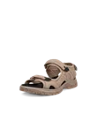 ECCO® Offroad dame tursandal nubuck - Beige - M