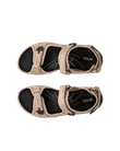 ECCO® Offroad dame tursandal nubuck - Beige - Top_Left_Pair
