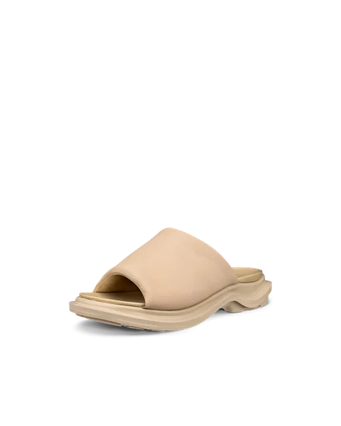 Dámske nubukové vychádzkové sandále ECCO® Offroad - Béžová - M