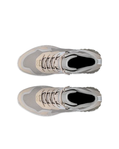ECCO® ULT-TRN dame snørestøvel - Beige - Top_Left_Pair