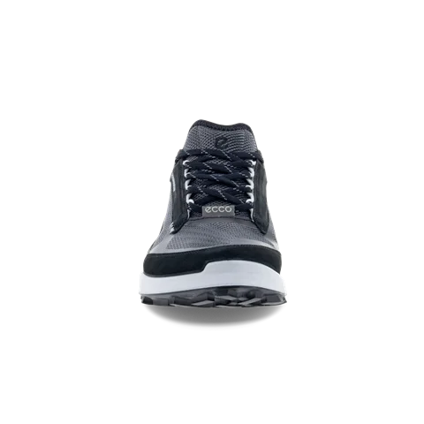 Damskie nubukowe wodoodporne buty trekingowe ECCO® Biom 2.1 X Mountain - Czarny - Front