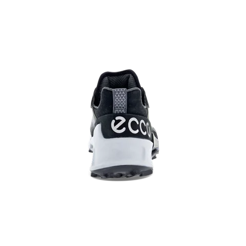 Damskie nubukowe wodoodporne buty trekingowe ECCO® Biom 2.1 X Mountain - Czarny - Heel