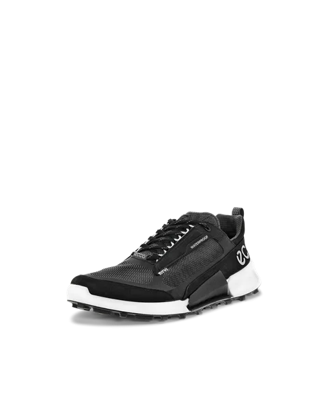 Męskie nubukowe wodoodporne buty trekingowe ECCO® Biom 2.1 X Mountain - Czarny - M