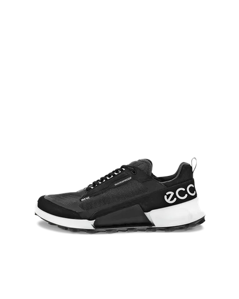 Męskie nubukowe wodoodporne buty trekingowe ECCO® Biom 2.1 X Mountain - Czarny - O