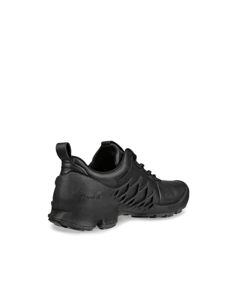 Men's ECCO® Biom AEX Leather Shoe - Black - B