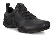 Men's ECCO® Biom AEX Leather Shoe - Black - Nfh