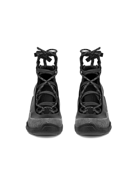 ECCO® BIOM C 65 bottes en cuir pour femme - Noir - Front_Pair