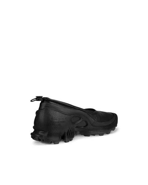 ECCO® Biom C-Trail chaussures sans lacet en cuir pour femme - Noir - B