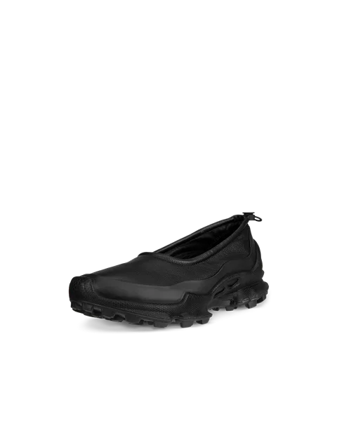 Women's ECCO® Biom C-Trail Leather Slip-On - Black - M