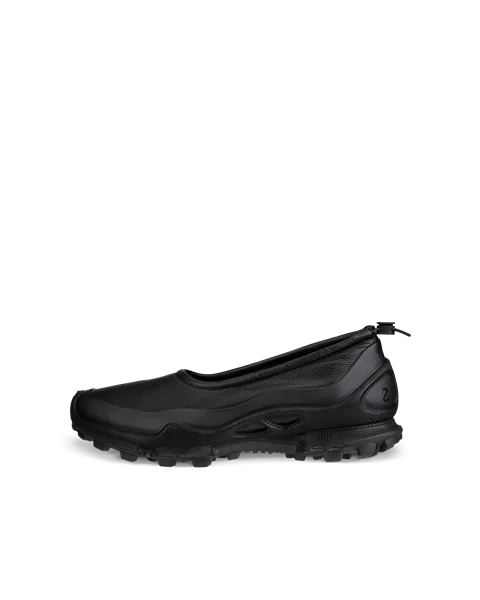 Women's ECCO® Biom C-Trail Leather Slip-On - Black - O