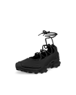Damskie skórzane sneakersy ECCO® Biom C-Trail - Czarny - M