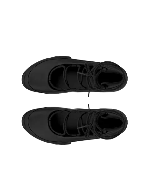 ECCO® Biom C-Trail Damen Ledersneaker - Schwarz - Top_Left_Pair