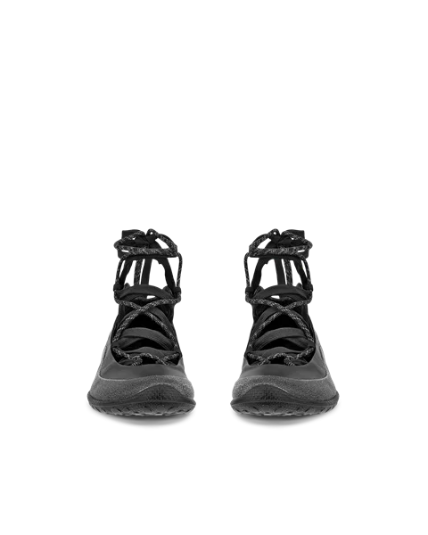 Dámske outdoorové vysoké tenisky ECCO® BIOM Lite - Čierna - Front_Pair