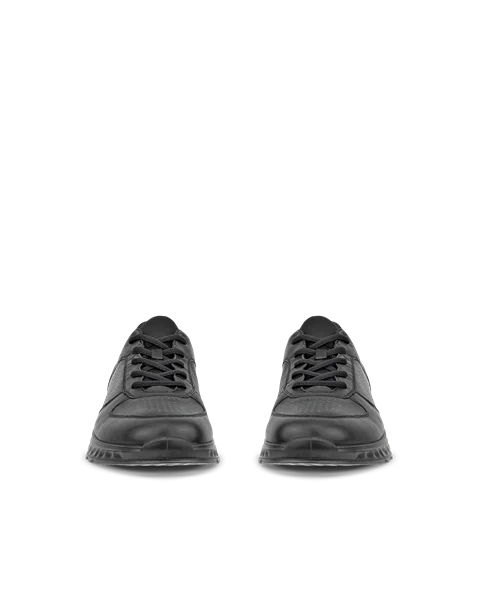 ECCO® Exostride Herren Outdoor-Schuhe aus Leder - Schwarz - Front_Pair