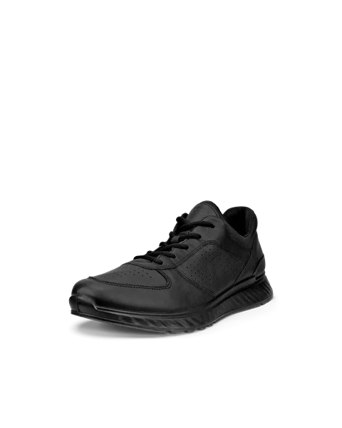 Męskie skórzane buty outdoorowe ECCO® Exostride - Czarny - M