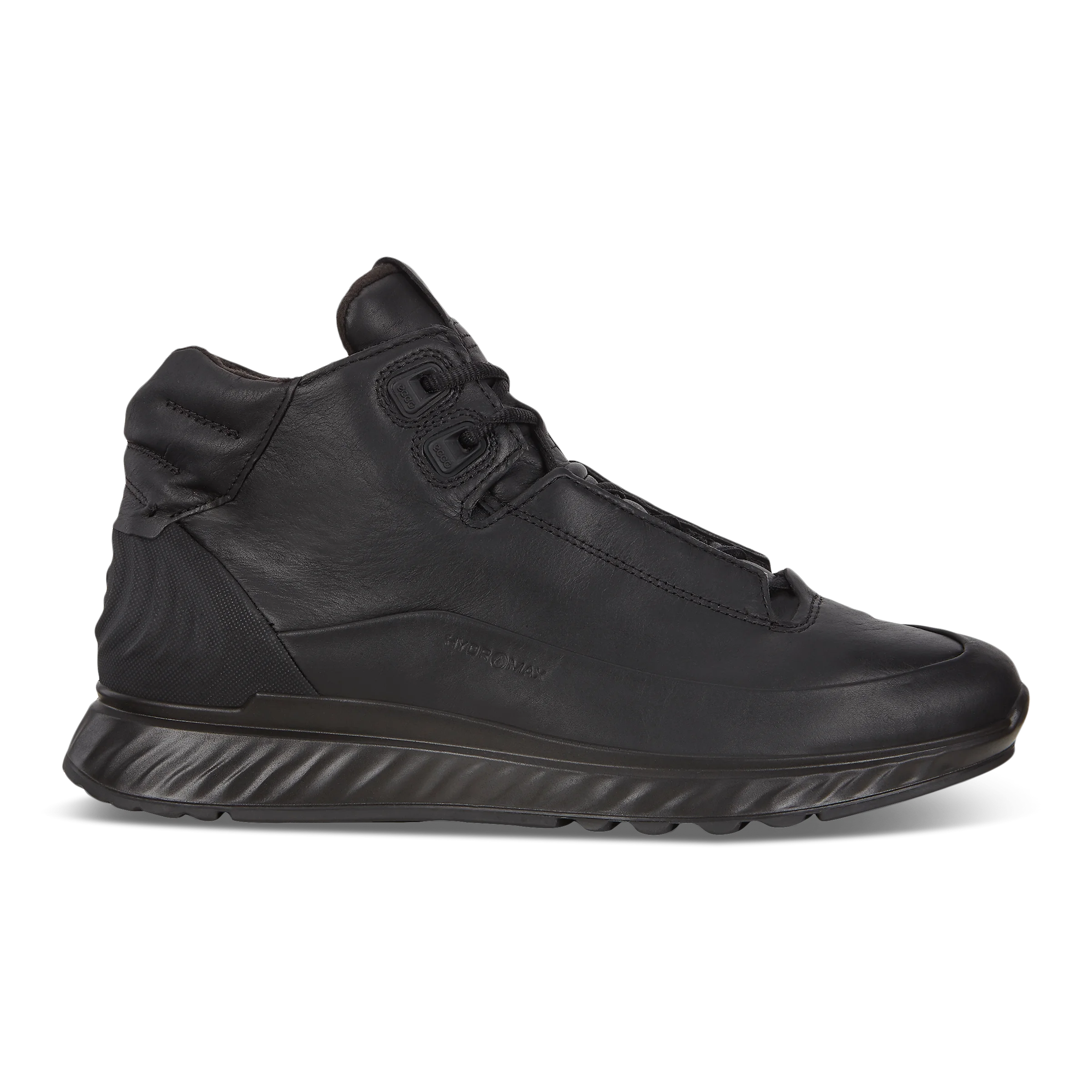 ECCO Exostride M Heren outdoorenkellaars van leer Zwart Size: 43 (UK 9-9.5)