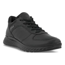 Damskie skórzane buty outdoorowe Gore-Tex ECCO® Exostride - Czarny - Main