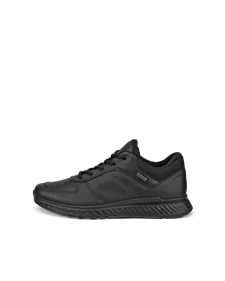 Damskie skórzane buty outdoorowe Gore-Tex ECCO® Exostride - Czarny - O