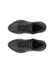 Women's ECCO® Exostride Leather Gore-Tex Outdoor Trainer - Black - Top_Left_Pair