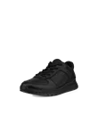 Damskie skórzane buty outdoorowe ECCO® Exostride - Czarny - M