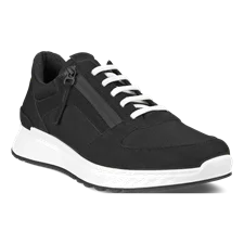 ECCO® Exostride outdoor sneakers i nubuck til damer - Sort - Main