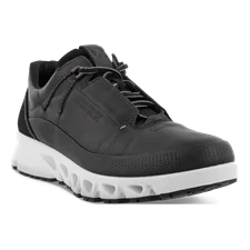 Męskie skórzane buty z Gore-Tex ECCO® Multi-Vent - Czarny - Main