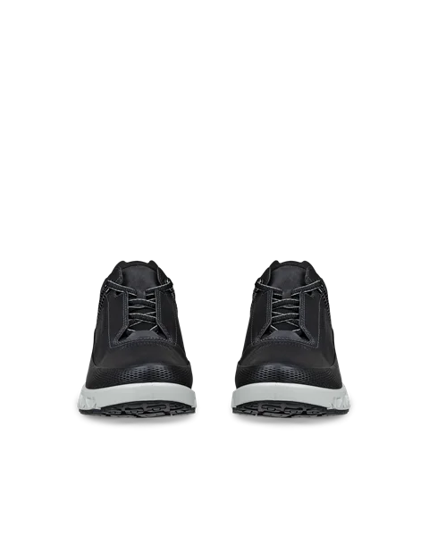Women's ECCO® Multi-Vent Leather Gore-Tex Shoe - Black - Front_Pair
