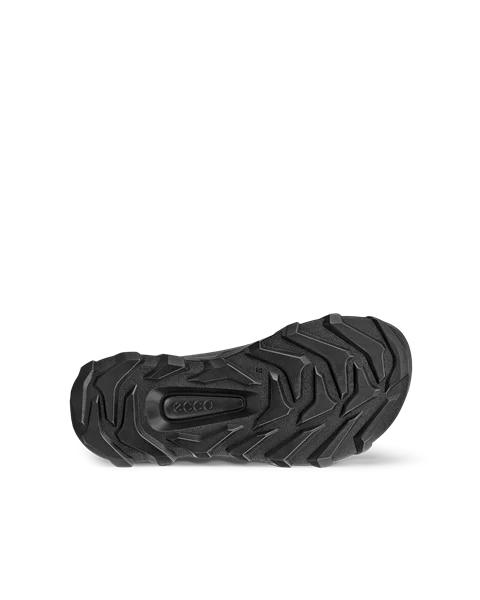 Unisex ECCO® MX Flipsider Leather Flip Flop - Black - S