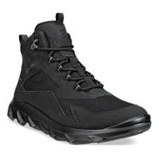 Męskie wysokie buty outdoorowe Gore-Tex ECCO® MX - Czarny - Main