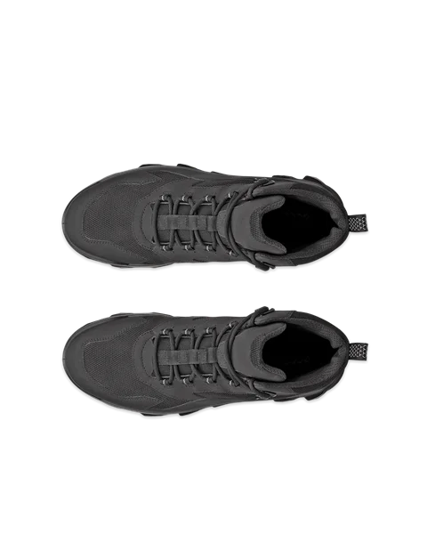 ECCO® MX højskaftet Gore-Tex outdoor sneakers til herrer - Sort - Top_Left_Pair