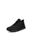 ECCO® Mx Heren nubuck sneaker - Zwart - M
