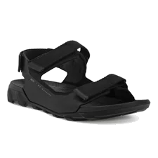 ECCO® MX Onshore sandale tissu deux brides pour homme - Noir - Main