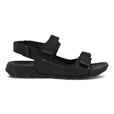 Męskie tekstylne sandały z paskami ECCO® MX Onshore - Czarny - Outside