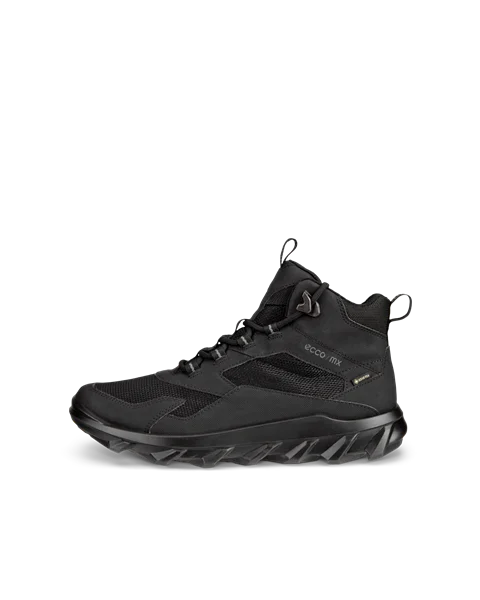 Damskie wysokie buty outdoorowe Gore-Tex ECCO® MX - Czarny - O