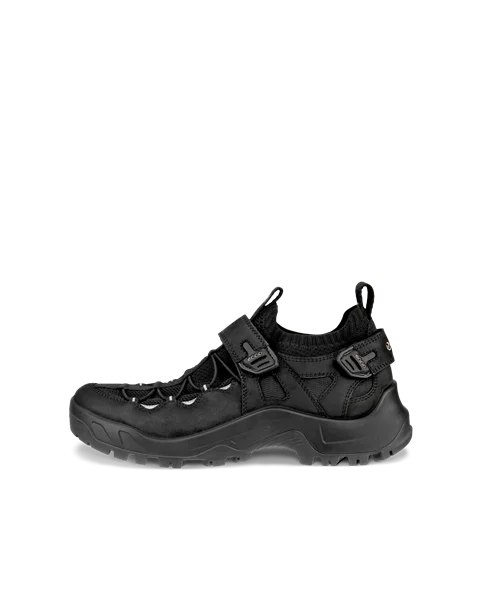 Męskie nubukowe buty trekkingowe ECCO® Offroad - Czarny - O