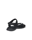 Women's ECCO® Offroad Roam Nubuck Two Strap Sandal - Black - B