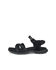 ECCO® Offroad Roam Damen Nubuksandale mit zwei Riemen - Schwarz - O
