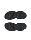 Women's ECCO® Offroad Roam Nubuck Two Strap Sandal - Black - Top_Left_Pair