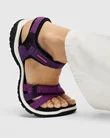 Women's ECCO® Offroad Roam Nubuck Two Strap Sandal - Black - Lifestyle_Image_1