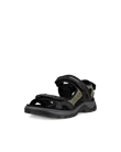 Ženski pohodniški sandal iz nubuka ECCO® Offroad - črna - M